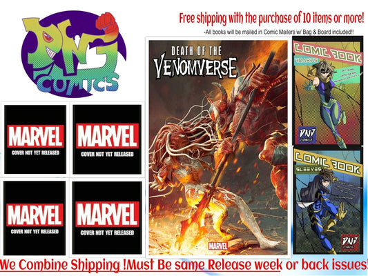 DEATH OF THE VENOMVERSE 3 five  cover set  PRE-SALE